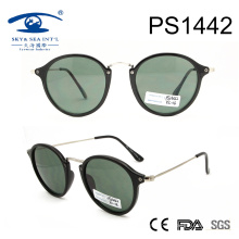 2017 Round Shape PC Slim Temple Lady Sunglasses (PS1442)